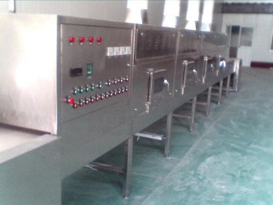 Κίνα Pasteurizer σιταριού σκονών μηχανή, συνεχής σήραγγα αποστειρωτή ατμού μικροκυμάτων προμηθευτής