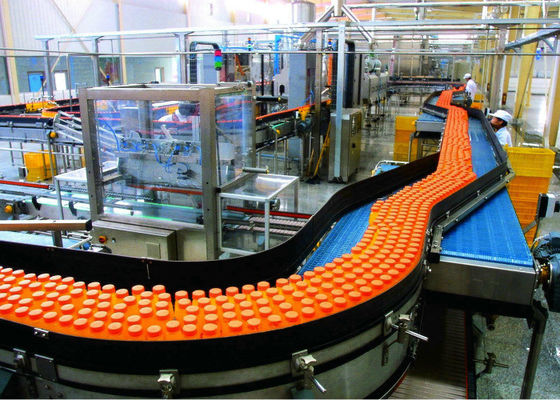 Κίνα Υψηλή αποδοτικότητα συστημάτων μεταφορέων συσκευασίας γραμμών παραγωγής ποτών χυμού φρούτων προμηθευτής