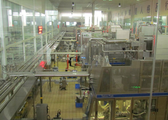 Κίνα Αυτοματοποιημένα γαλακτοκομικά συστήματα μεταφορέων συσκευασίας γραμμών παραγωγής γάλακτος προμηθευτής