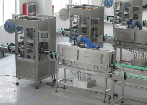 Κίνα Τα μπουκάλια/αυτοματοποιημένη βάζο μηχανή συσκευασίας, θερμότητα συρρικνώνονται τη μηχανή μαρκαρίσματος μανικιών προμηθευτής